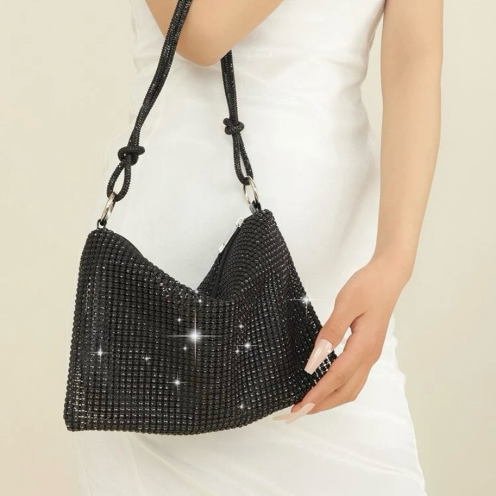 Luxury Glitter Sequins Women Shoulder Bag, Elegant, Exquisite and Quiet, New